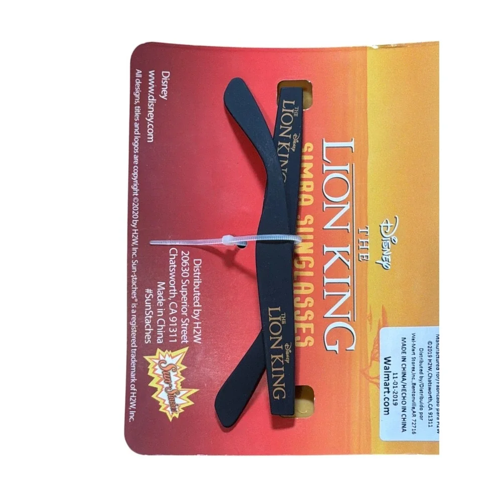 NEW Disney Lion King Simba Kids Sunglasses 100%UV Protection Sun-Staches Outdoor